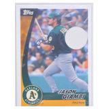 2002 Topps Jason Giambi Post Baseball Card Sealed