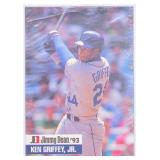 1993 Jimmy Dean Ken Griffey Jr Baseball Card Seale