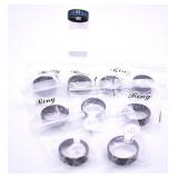Fashion Band Rings - Various Sizes & Colors