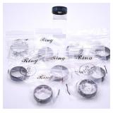 Fashion Band Rings - Various Sizes & Colors