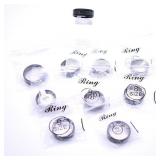 Fashion Band Rings - Various Sizes & Colors