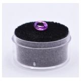 1.12cts Violet Sapphire Oval Cut Gemstone