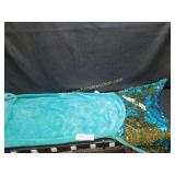 18" x 52" Fleece & Sequence Mermaid Tail Blanket