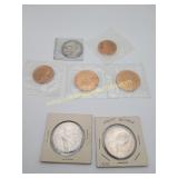 Queen Elizabeth Tokens & US Commemorative Tokens