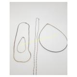 Sterling Silver Necklaces & Bracelet