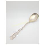 Vintage 800 Silver Serving Spoon Mono