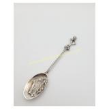 Vintage 800 Silver Souvenir Spoon