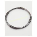 Vintage Sterling Silver Bangle Bracelet