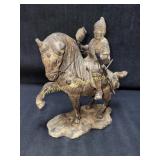 Vintage Cast Iron?? Heavy Metal Asian Soldier On