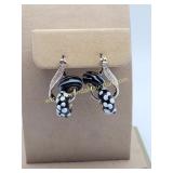 New Sterling Silver Chamilia Infinity Earrings