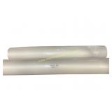 2) New Rolls Of Laminating Film 3Mil x 25" x 250