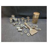 Mix Lot Of Sockets & Other Items