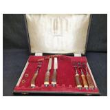 Vintage Lewis Rose & Co Reall Stag Horn Cutlery