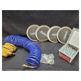 Mix Lot - Small Air Hoses, Furniture Sliders, Etc