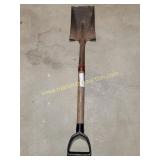 Sharpshooter Shovel, Wood Handle, 40"