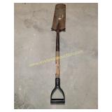 Sharpshooter Shovel, Wood Handle, 45"