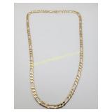 Vintage Figaro Style Fashion Necklace - Gold