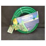 New Medium Duty 50ft Water Hose w Quick
