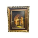 Zepeda Moreno Painting On Canvas "Interior