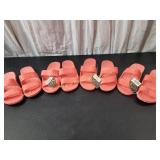 4) Pali Hawaii Pink Slides Sandals