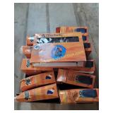 12) Shurlock NOS Wood Covers Gold Club Head