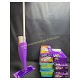 Electric Swiffer Floor Cleaner & Wipes
