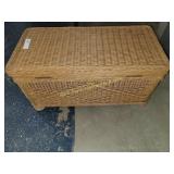 Pier 1 Wicker Foot Locker / Toy box