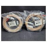 2) Black Box Brand Cables ELN25T-0025-MF