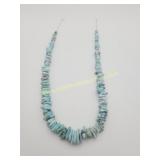 Vintage Larimar Bead Necklace - NO Clasp