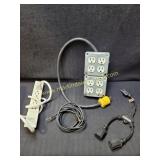 Electrical Power Strips Lot