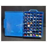 Vintage Hot Wheels Die Cast Cars & Carry Case