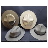 Group Of 4 Vintage Hats