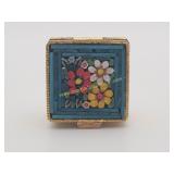 Vintage Micro Mosaic Italy Pill Box