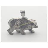 Vintage 1995 LEGACY Pewter Bear Pendant