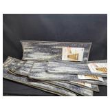Group Of 11 Stair Steps Rugs - 26" x 8-1/2"