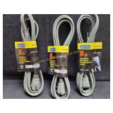 3) New Bergen 6 Ft Garbage Disposal Power Cord