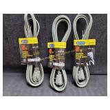 3) New Bergen 6 Ft Garbage Disposal Power Cord