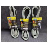 3) New Bergen 6 Ft Garbage Disposal Power Cord