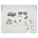 Mix Lot OF Vintage Southwest Style Earrings