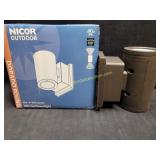 NOS Nicor LED Outdoor Light Fixture Dorado Round