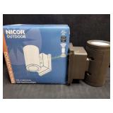 NOS Nicor LED Outdoor Light Fixture Dorado Round