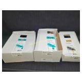 3) Partial Boxes Of Fellows Plastic Combs