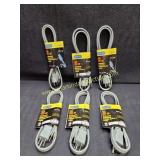 6) New Bergen 3 Ft Garbage Disposal Power Cord