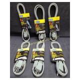 6) New Bergen 3 Ft Garbage Disposal Power Cord