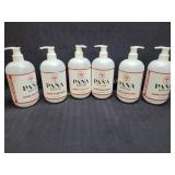 6) 16 Oz Hand Sanitizer Bottles