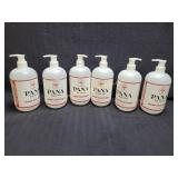 6) 16 Oz Hand Sanitizer Bottles