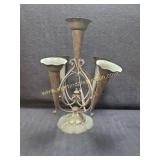 Antique Art Nouveau Silver Plate Epergne