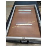 Aluminum Frame Portable jewelry Case