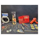 Mix Lot Of Hand Tools & Garage Items