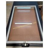 Aluminum Frame Portable jewelry Case